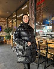 siyah 2091 şişme mont