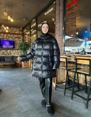 siyah 2091 şişme mont 3