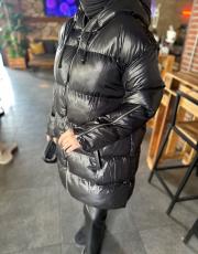 siyah 2091 şişme mont 5