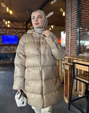 bej 2091 şişme mont