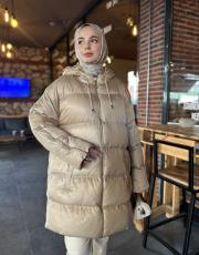 bej 2091 şişme mont 2