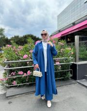 indigo mavi 7389 üçlü takım 2