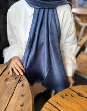 indigo g logolu ipek kaşmir  3