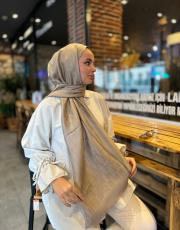 vizon h logolu ipek kaşmir şal