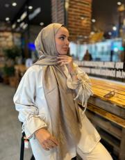 vizon h logolu ipek kaşmir şal 2