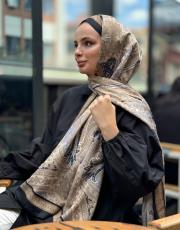 siyah-küflü vizon etro desen şal