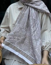 krem-vizon etro desen şal 3