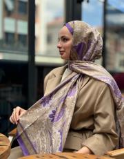 mor-küflü vizon etro desen şal