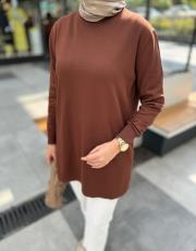 kahve 5006 basic tunik 5