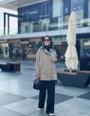 vizon deri detaylı trençkot 2