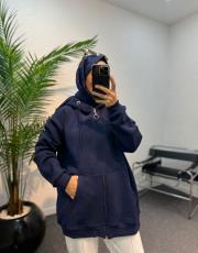 lacivert 2810 şardonlu hırka