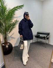 lacivert 2810 şardonlu hırka 2