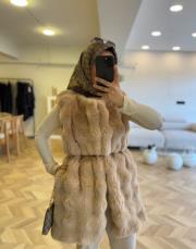 vizon 7985 kürk yelek 4