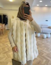 ekru 7985 kürk yelek 3