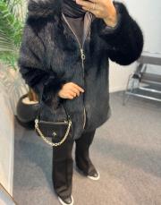 siyah 1113 kürk mont 4