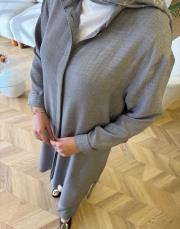 gri 7659 üçlü takım 4