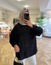 siyah 2756 gömlek 2
