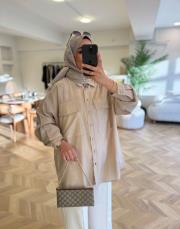 açık krem 2756 gömlek 2