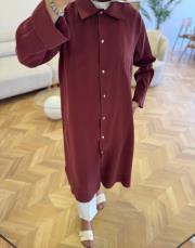 bordo 4529 çıtçıtlı kap 3