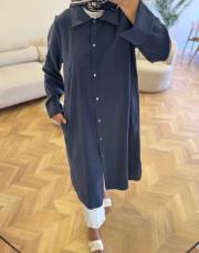 lacivert 4529 çıtçıtlı kap 4