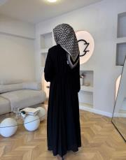 siyah 5645 elbise 3