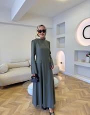 çağla 5650 keten elbise 3