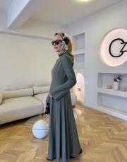 çağla 5650 keten elbise 4