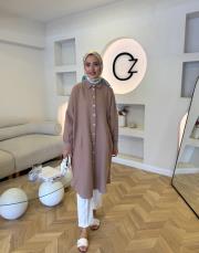 gül kurusu 5863 araboy gömlek