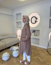 gül kurusu 5863 araboy gömlek 3