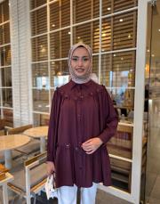 bordo 2780 gömlek 3