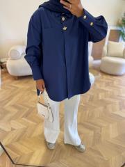 lacivert 5784 gömlek 3