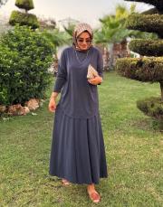 lacivert 5933 yazlık oysh etekli takım 2