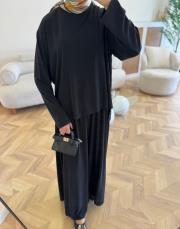 siyah 5712 yazlık oysh pantolonlu takım 3