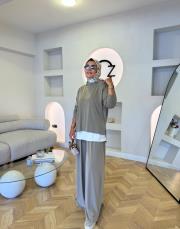 çağla 5712 yazlık oysh pantolonlu takım