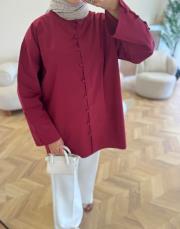 vişne 2998 gömlek 3