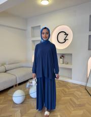 mavi 4206 sandy pantolonlu takım