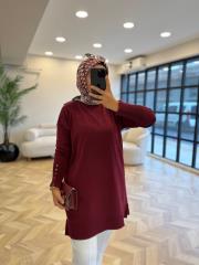 bordo 4107 triko tunik 2
