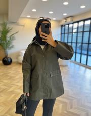 haki olera trençkot 2