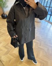 kahve olera trençkot 4