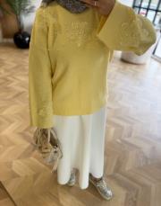 sarı 2621 triko kazak 4