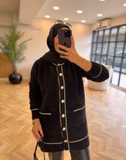siyah 485 angora hırka 3