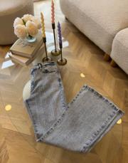 buz mavi ispanyol taşlı denim pantolon