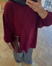 bordo 50743 triko kazak 3