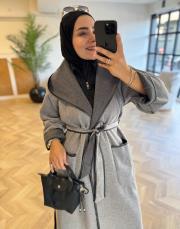 gri kapşonlu palermo kaban 2