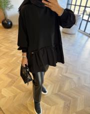 siyah garnili sweatshırt 3