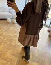 kahve garnili sweatshırt 4