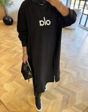 siyah 3045 tunik elbise 3