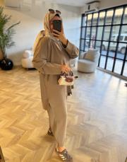 kahve retro oysh takım 2