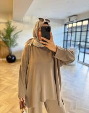 kahve retro oysh takım 4