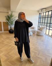 lacivert retro oysh takım 2